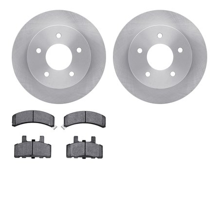 DYNAMIC FRICTION CO 6302-48022, Rotors with 3000 Series Ceramic Brake Pads 6302-48022
